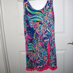 Lilly Pulitzer Romper with Faux Wrap Skirt